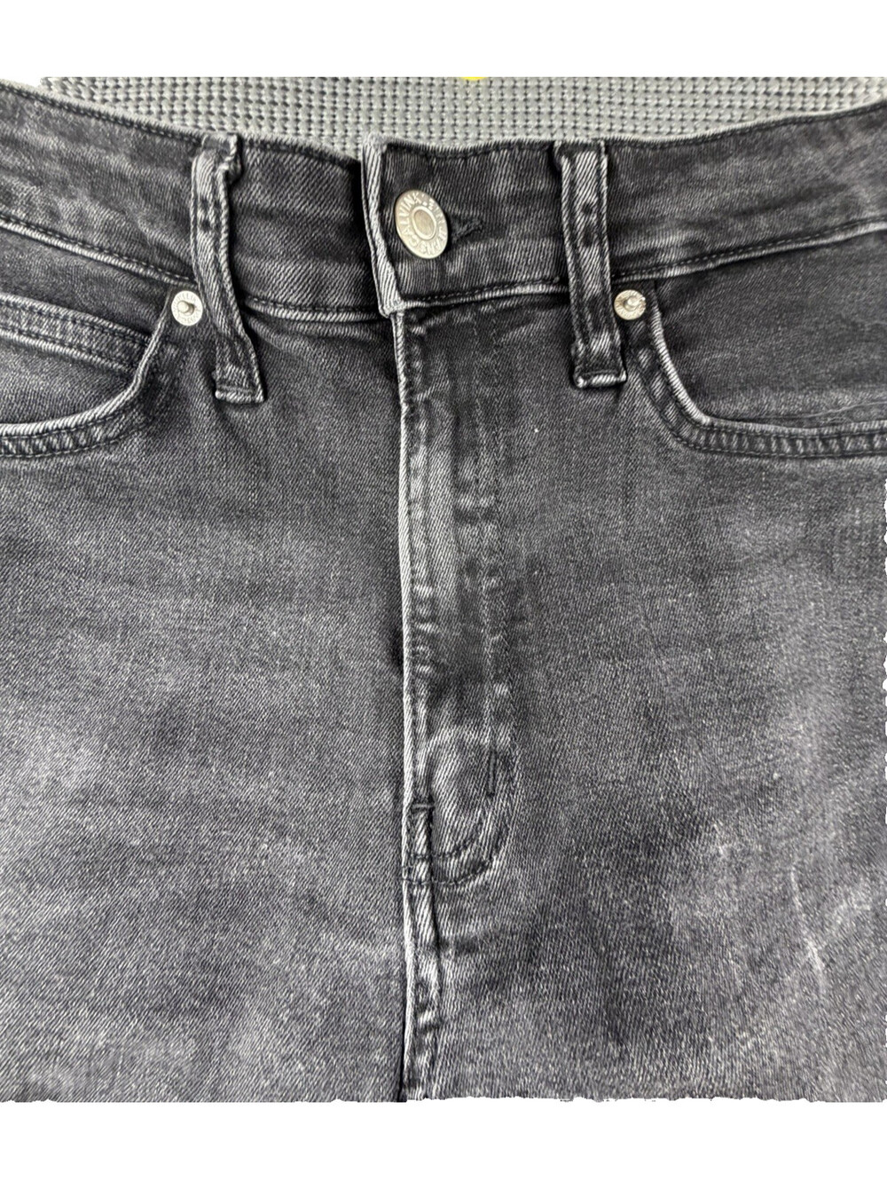 Calvin Klein Jeans Washed Faded Black Skinny Denim Pants Size 28x30 (C28 L30) - Picture 3 of 9